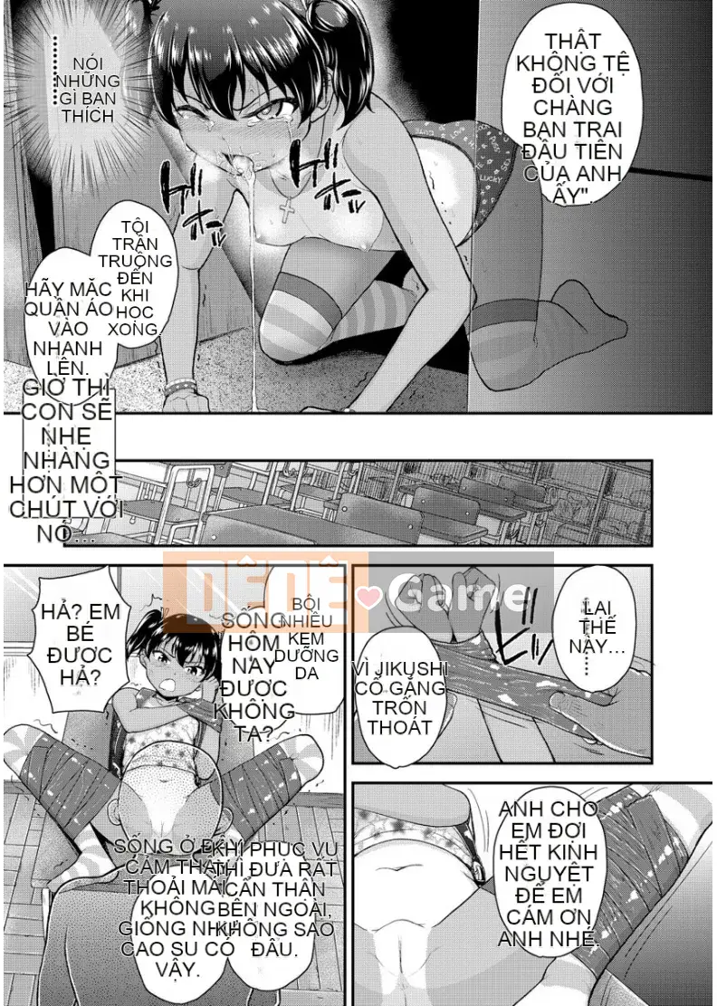 [Hiroyuki Hikoma] Tôi là một đứa trẻ con gái, nhưng tôi rất giỏi trong việc phát triển, vì vậy tôi đã thử giáo dục tinh dịch