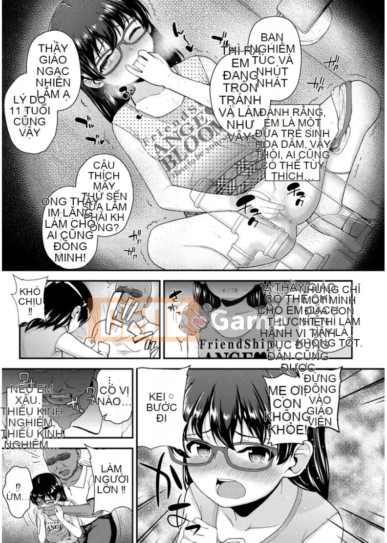 [Hiroyuki Hikoma] Tôi là một đứa trẻ con gái, nhưng tôi rất giỏi trong việc phát triển, vì vậy tôi đã thử giáo dục tinh dịch