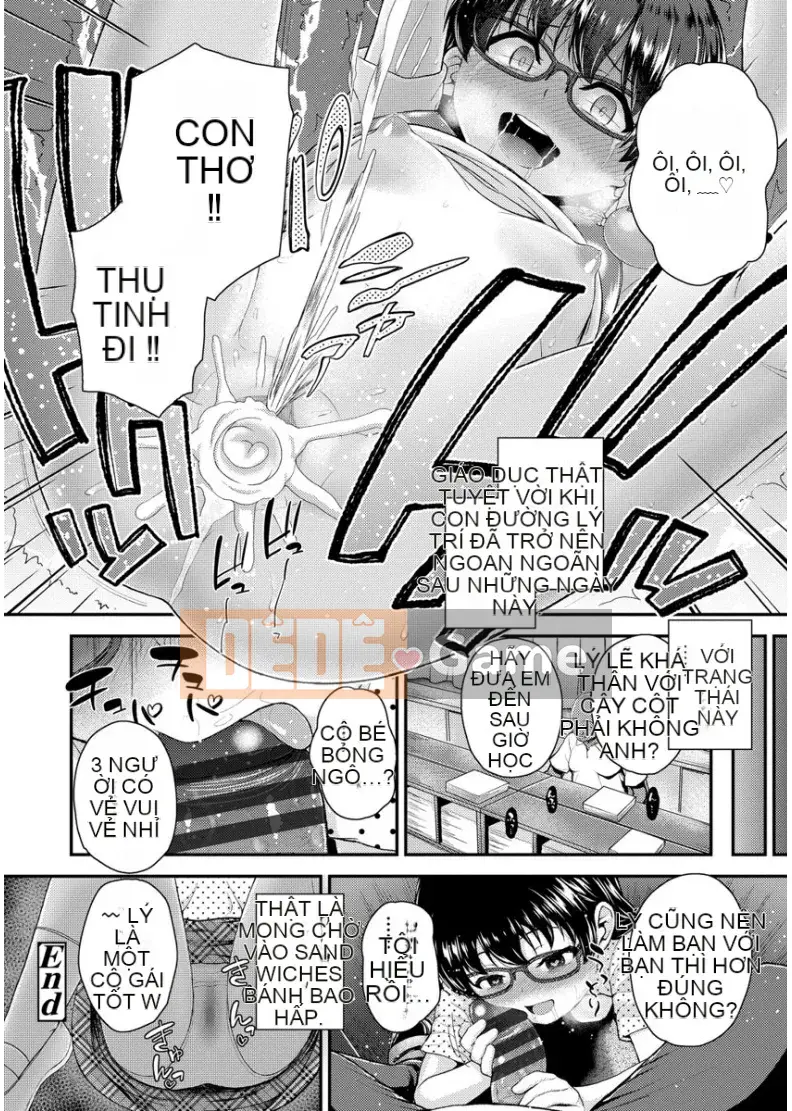 [Hiroyuki Hikoma] Tôi là một đứa trẻ con gái, nhưng tôi rất giỏi trong việc phát triển, vì vậy tôi đã thử giáo dục tinh dịch