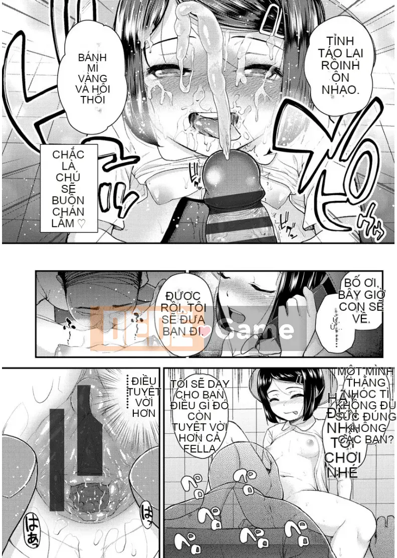 [Hiroyuki Hikoma] Tôi là một đứa trẻ con gái, nhưng tôi rất giỏi trong việc phát triển, vì vậy tôi đã thử giáo dục tinh dịch