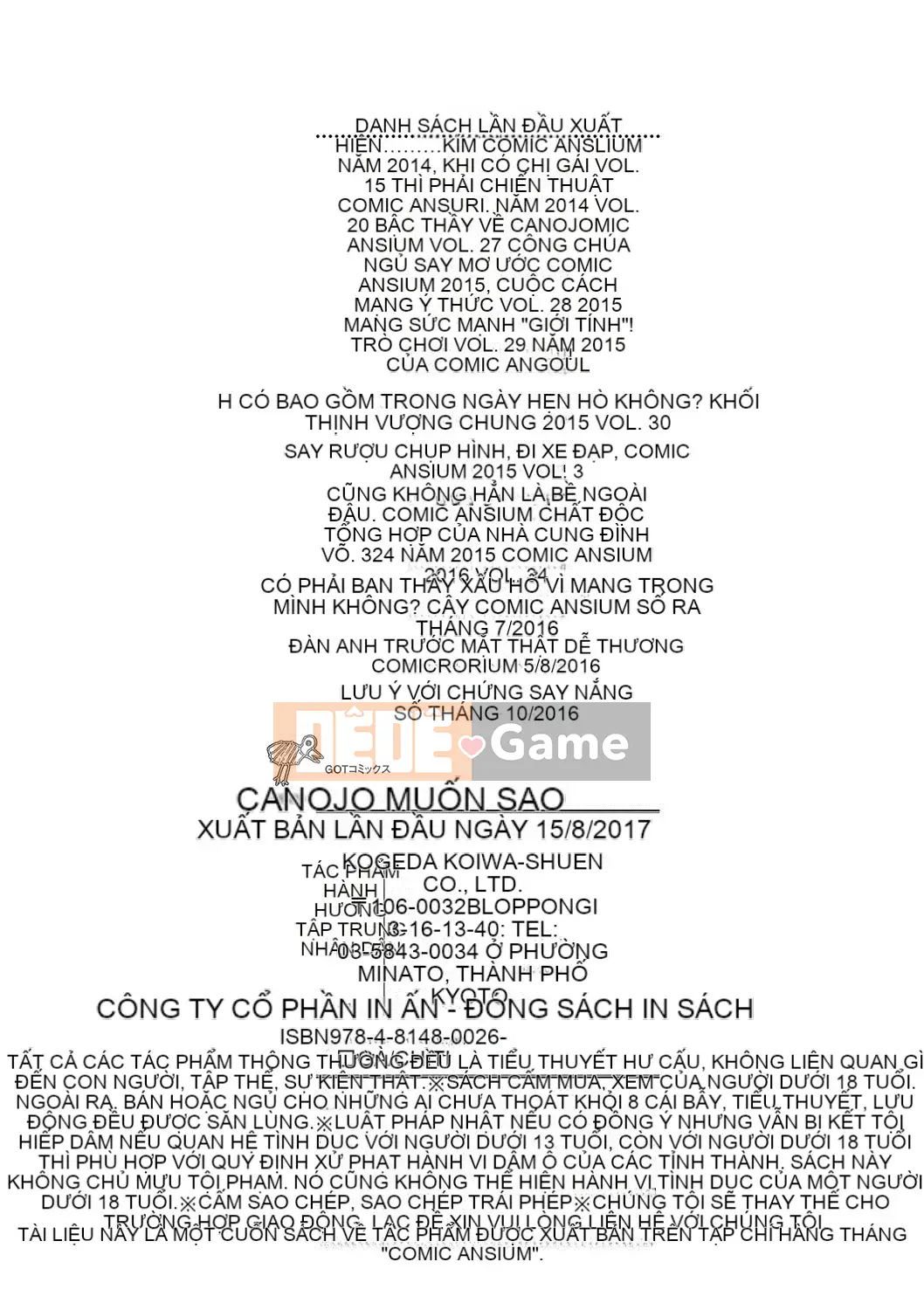 [Nhóm càn quét 4K][Moketa] Muốn có bạn gái