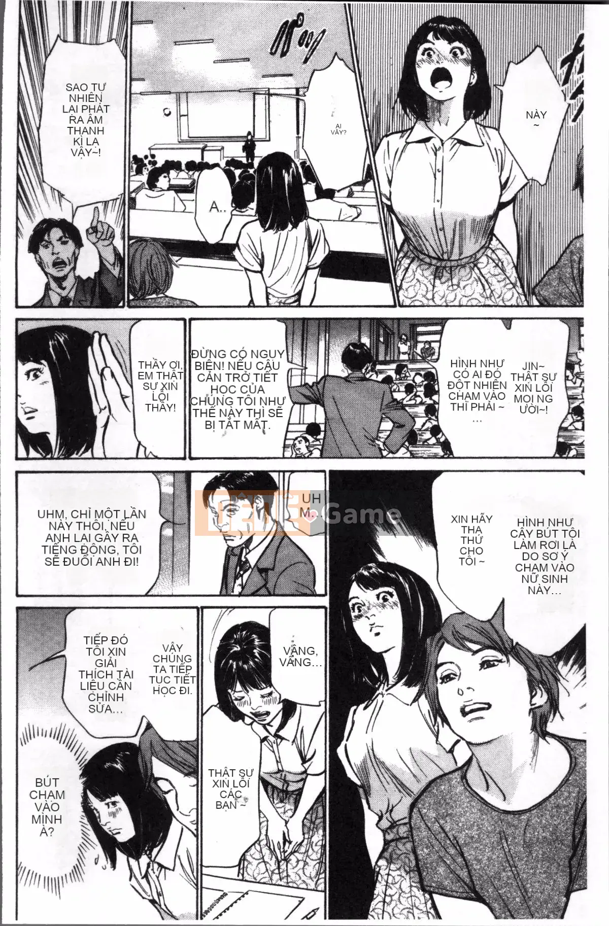 [Nhóm càn quét 4K][Kaoru Hachigatsu] Kẻ quấy rối đáng xấu hổ Creampie