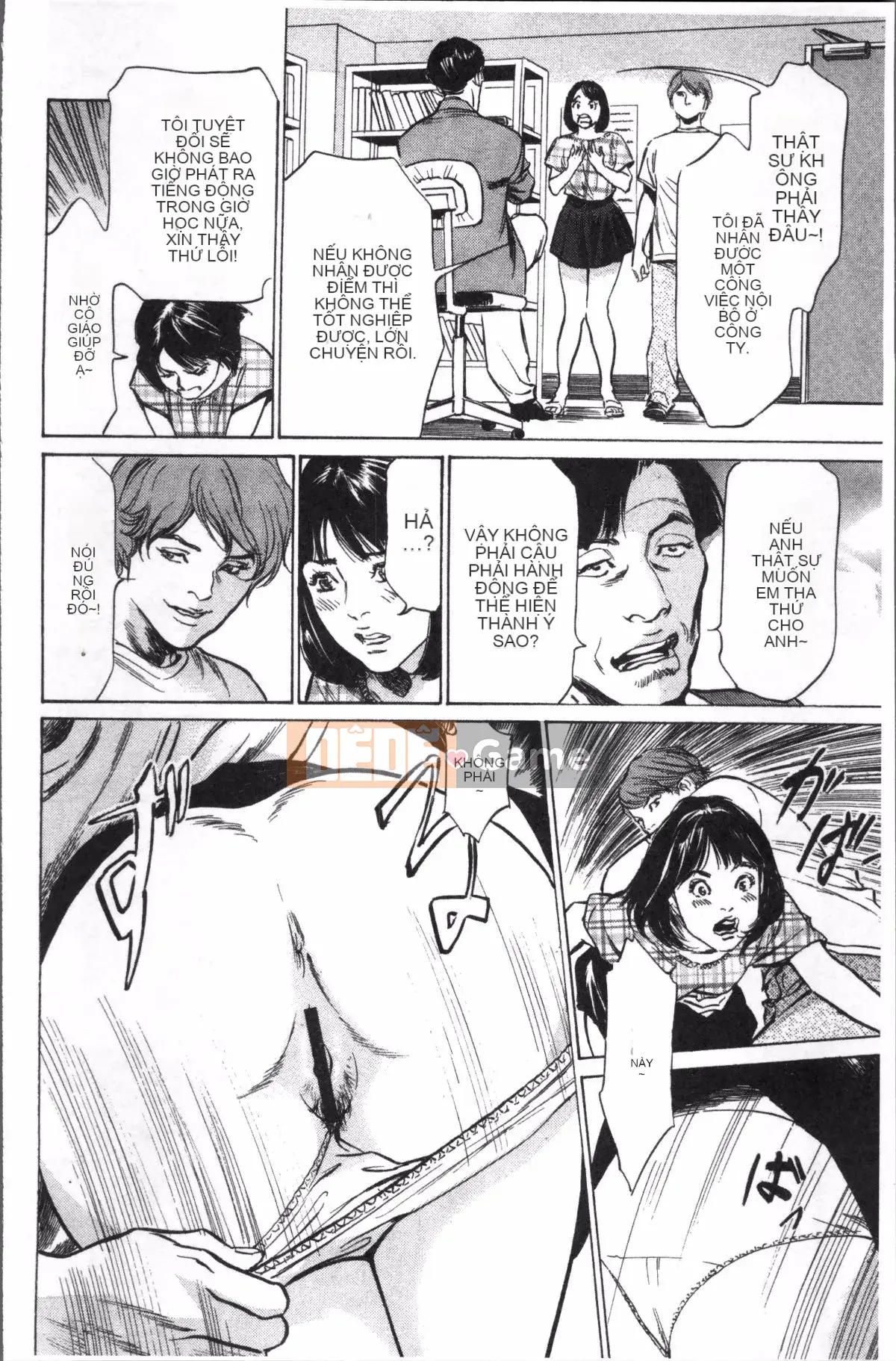 [Nhóm càn quét 4K][Kaoru Hachigatsu] Kẻ quấy rối đáng xấu hổ Creampie