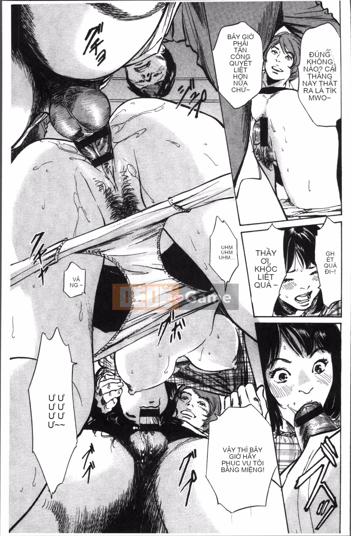 [Nhóm càn quét 4K][Kaoru Hachigatsu] Kẻ quấy rối đáng xấu hổ Creampie