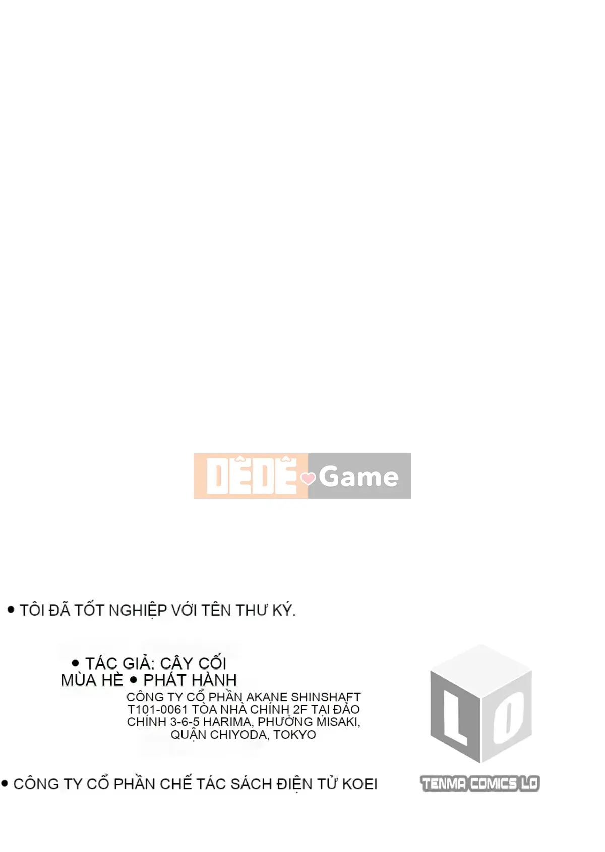 [Nhóm quét 4K] Kiyohito Natsuki] Tôi đã tốt nghiệp.