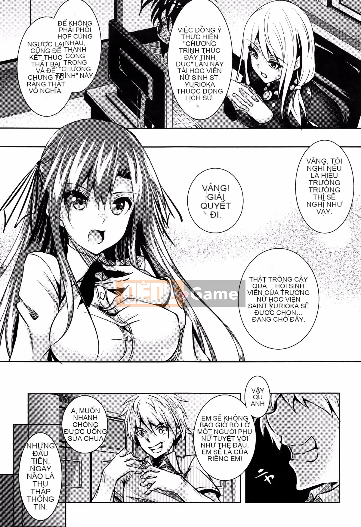 [Fukuhachima Naoto] Câu lạc bộ tình dục St. Yurigaoka Jogakuen