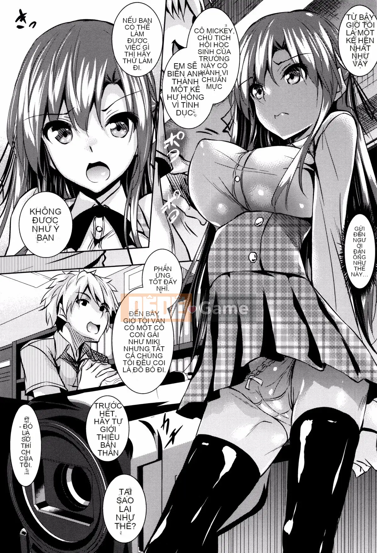 [Fukuhachima Naoto] Câu lạc bộ tình dục St. Yurigaoka Jogakuen