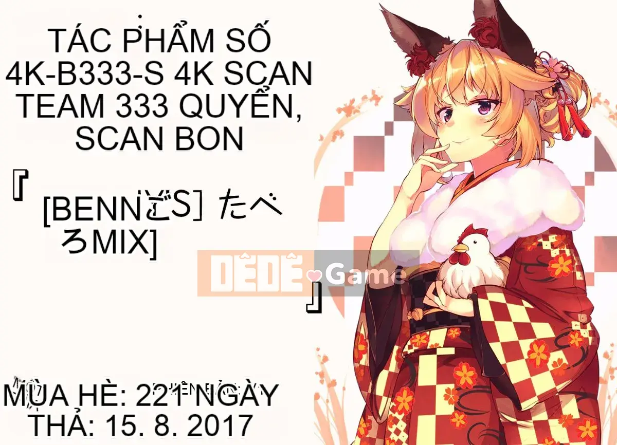 [Nhóm quét 4K][BENNY'S] Tabegoro MIX