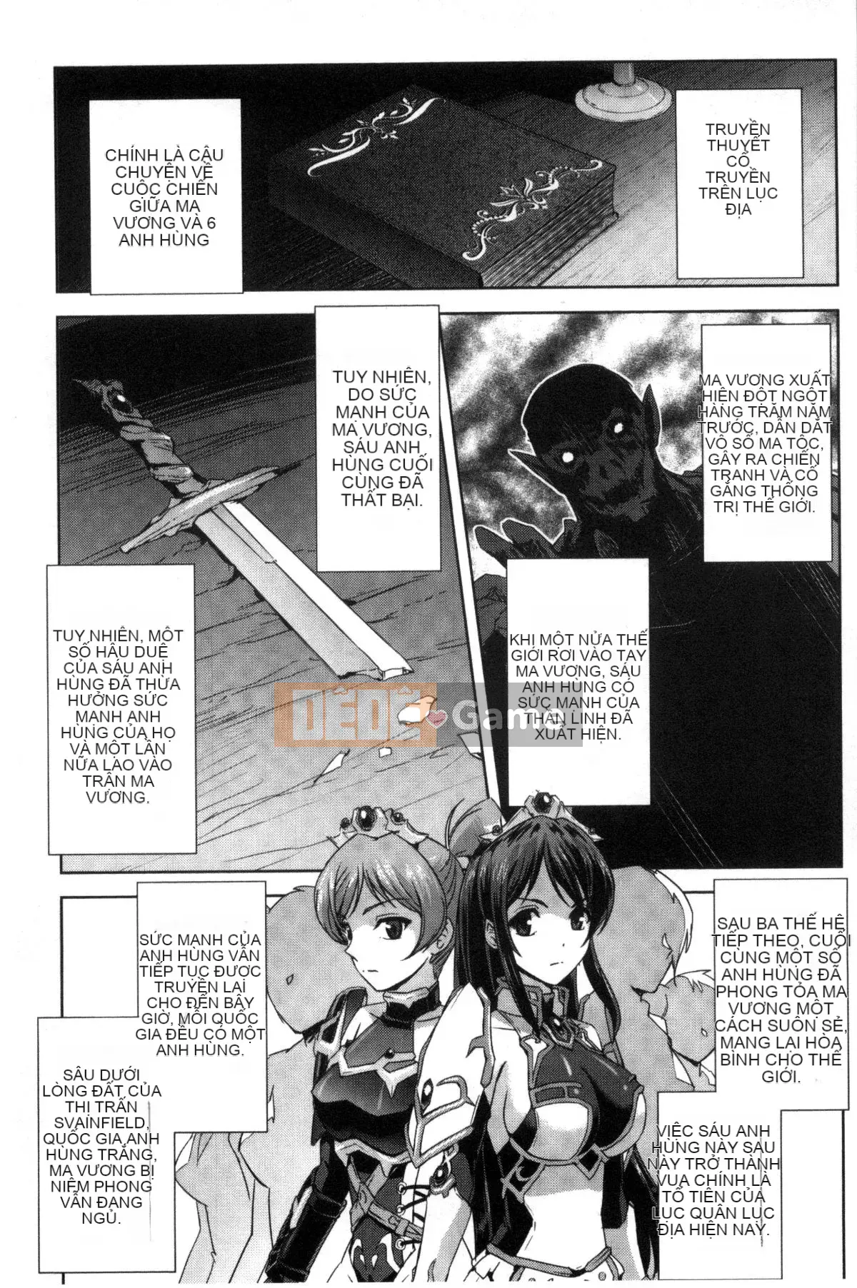 [Kazeteki Koubou][Sukesaburo] Công chúa anh hùng White and Black Madness