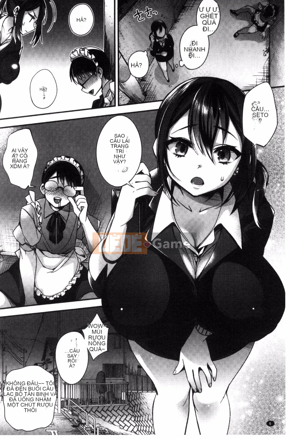 [Được sản xuất bởi Kazeyo Deathfish Sansanyo Haru][Shindo] Hoạt động tình dục dâm đãng của tiểu thư và hầu gái