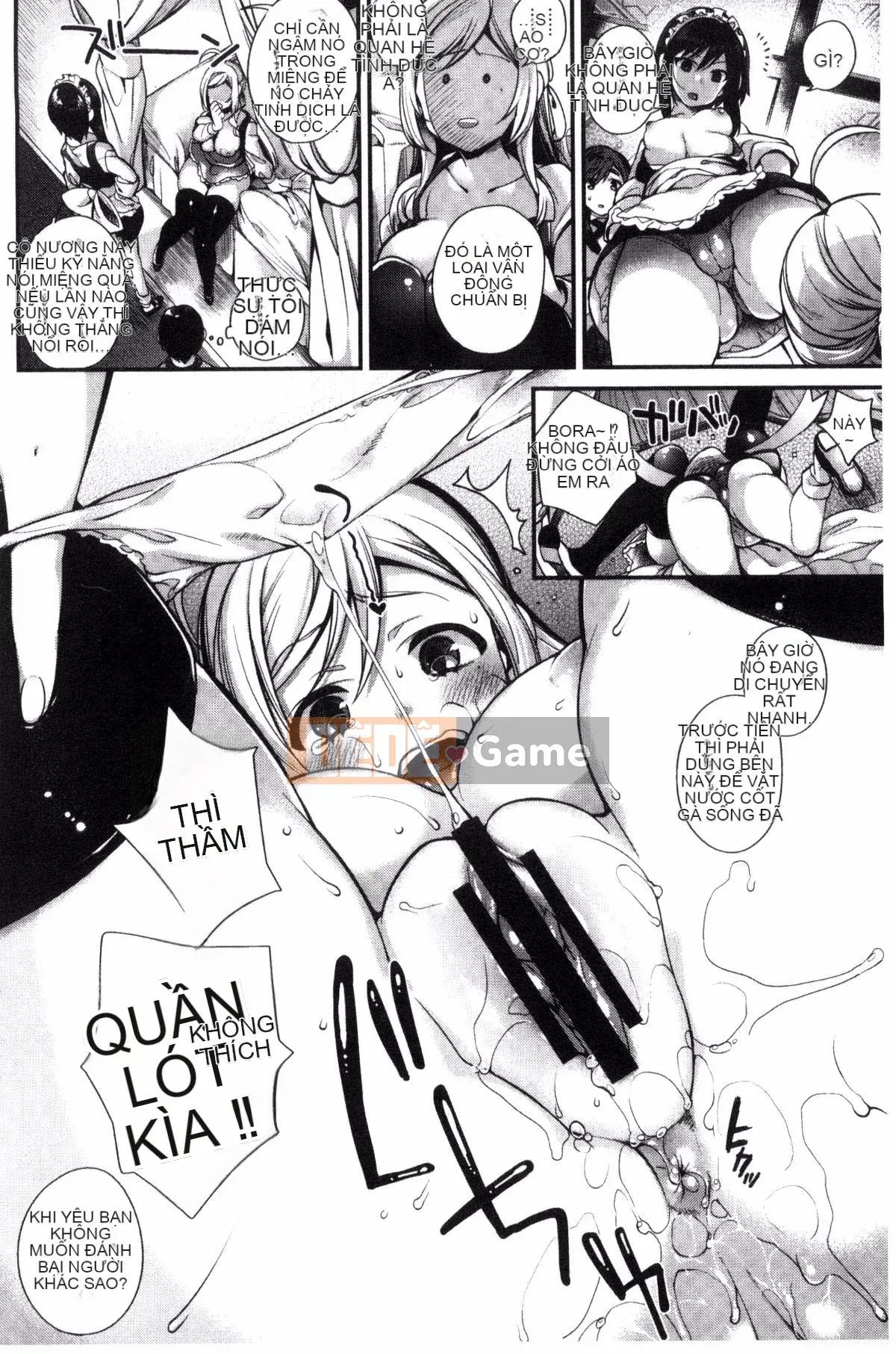 [Được sản xuất bởi Kazeyo Deathfish Sansanyo Haru][Shindo] Hoạt động tình dục dâm đãng của tiểu thư và hầu gái