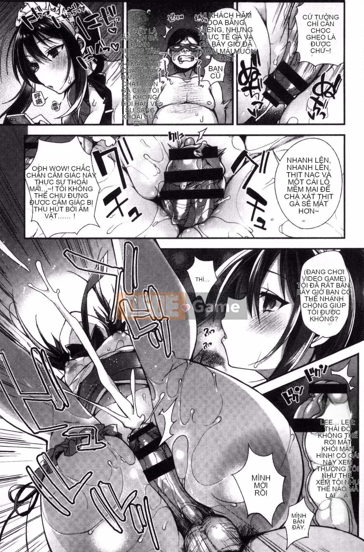 [Được sản xuất bởi Kazeyo Deathfish Sansanyo Haru][Shindo] Hoạt động tình dục dâm đãng của tiểu thư và hầu gái