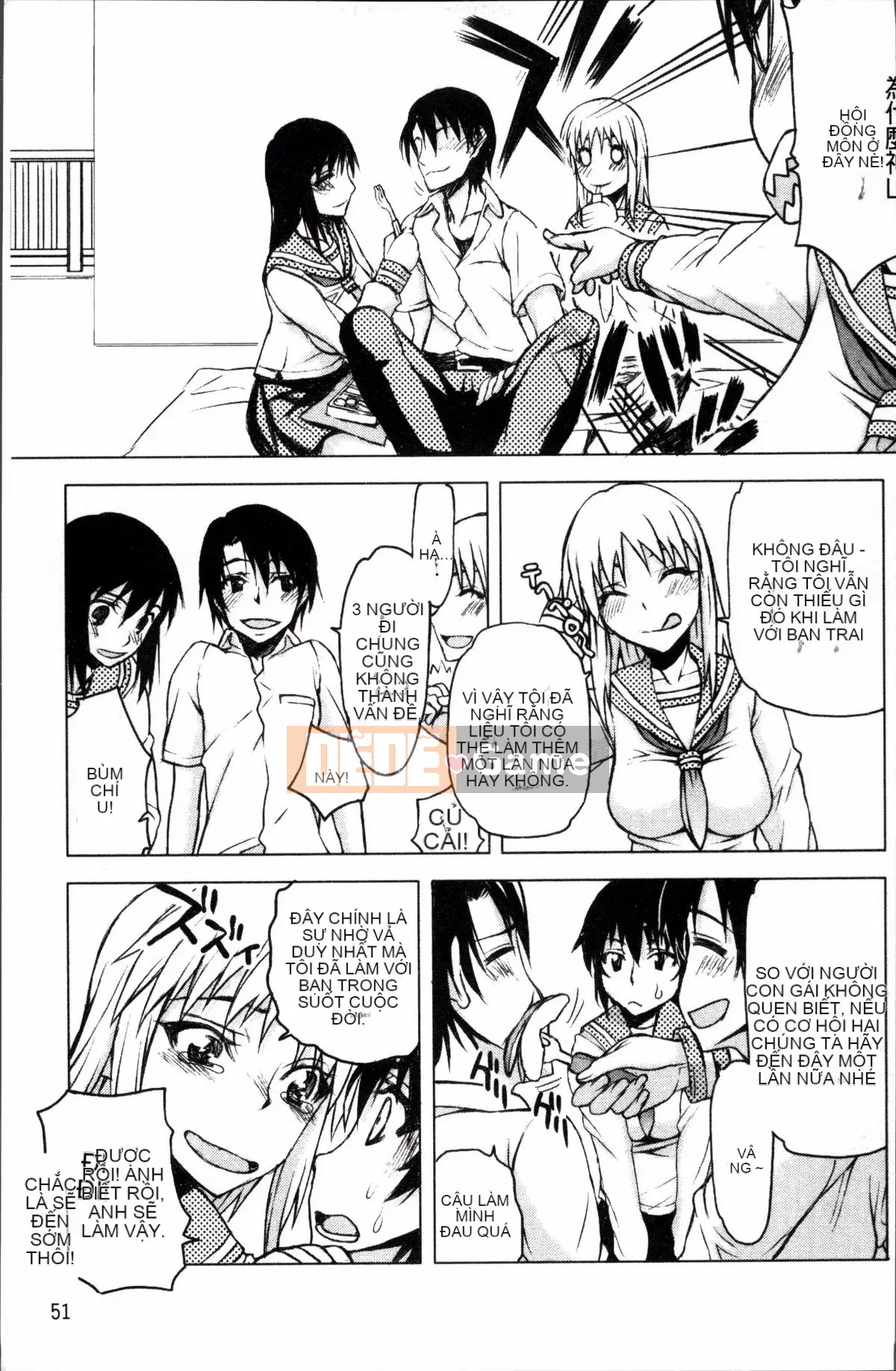 [Nhóm quét 4K][Toshio Sato] Bạn gái bị mọc sừng