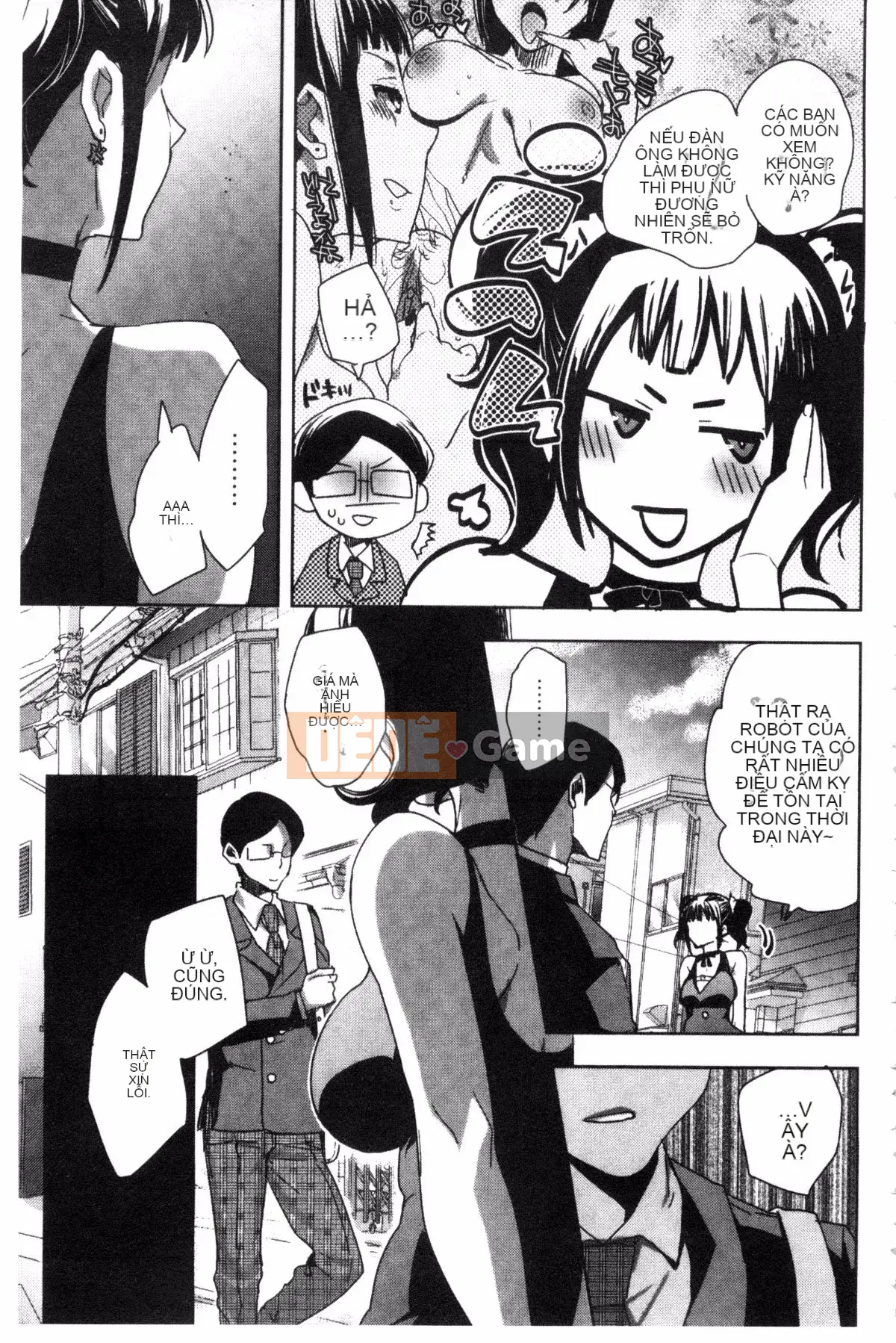 [Sản xuất bởi Kazeyo uuz] [Jakou Nezumi] Android có giấc mơ H không?