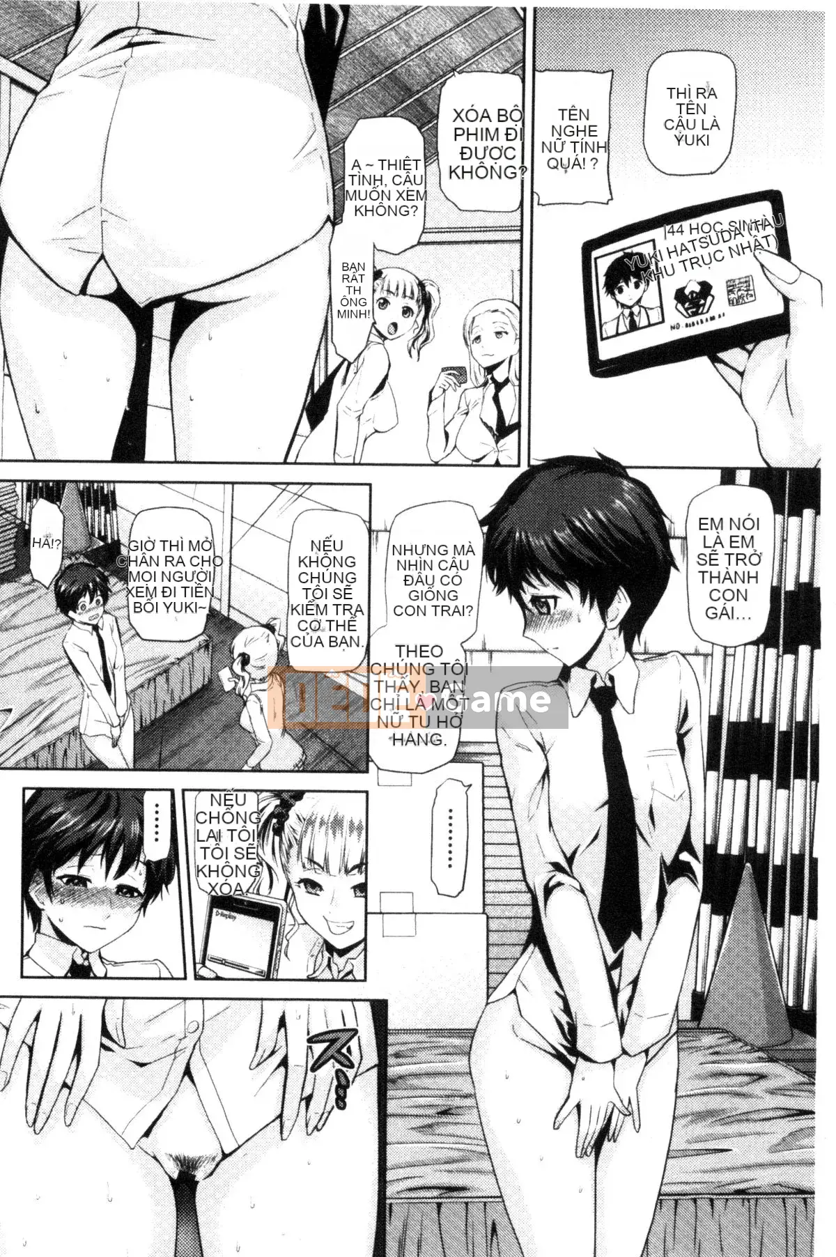 [Kazeteki Koubou][Bù nhìn Asahiro] Nói cho tôi biết về JK