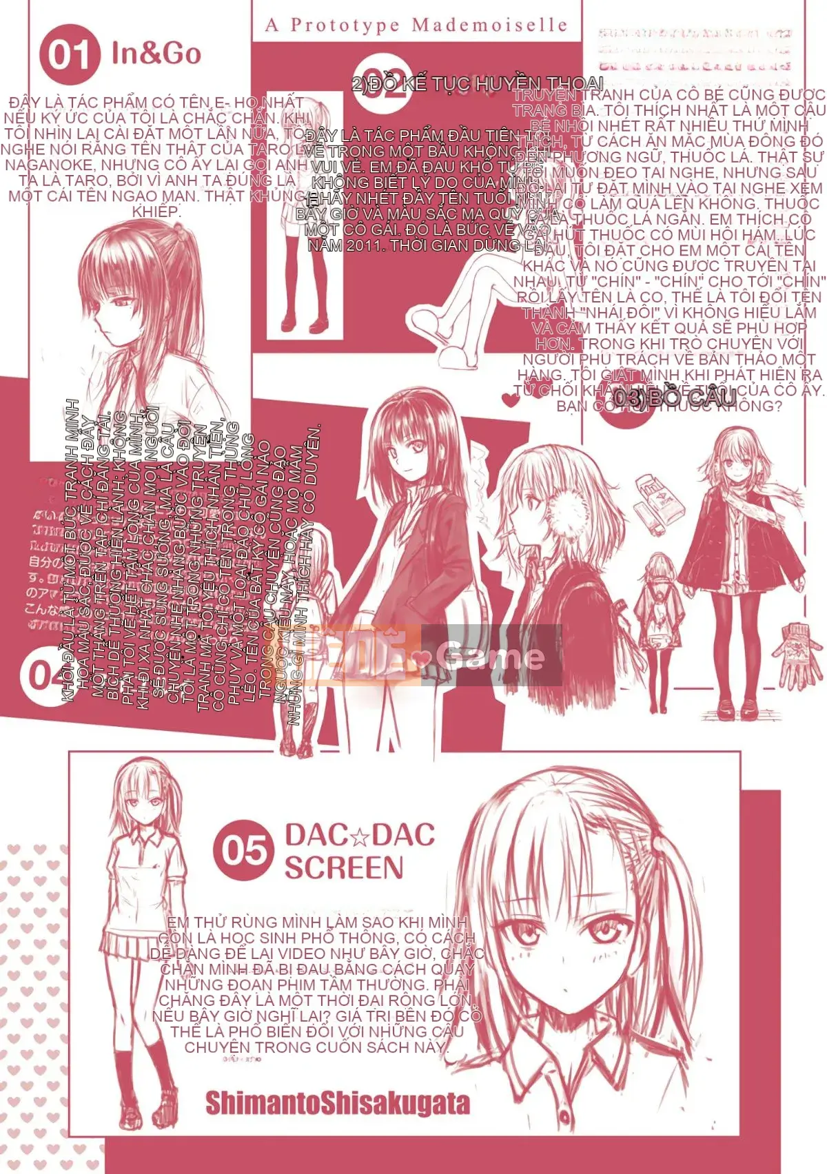 [Kazeteki Koubou][Bản mẫu 40010] Bản mẫu Mademoiselle