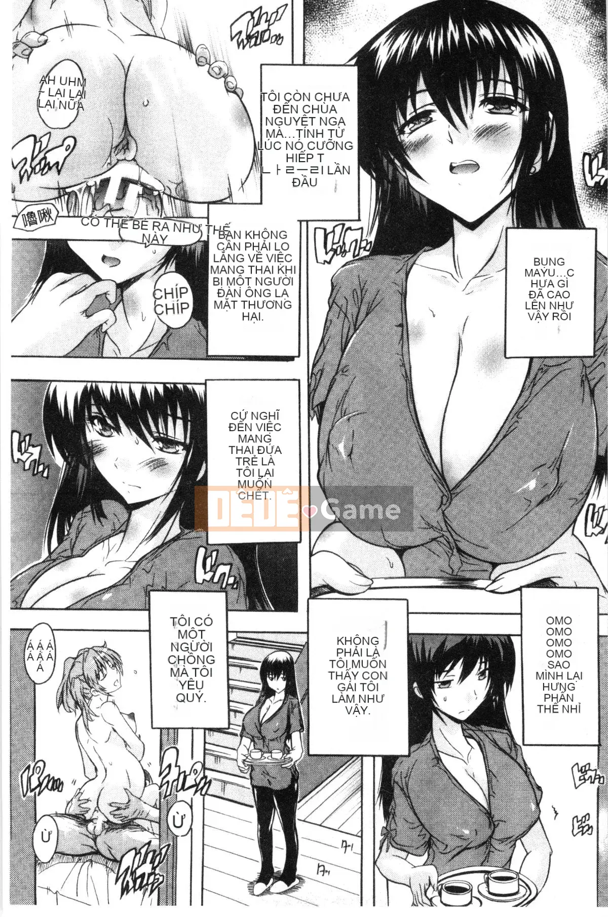 [Kazeteki Koubou][Natsuka Qya] Nô lệ sữa ~Mẹ và con gái mang thai~ Nô lệ sữa-Người phụ nữ mang thai