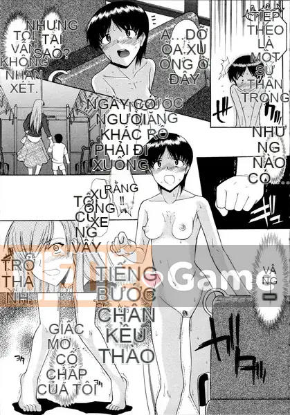 đi bộ thẳng đứng trần truồng