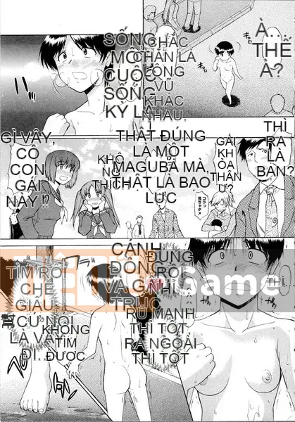 đi bộ thẳng đứng trần truồng