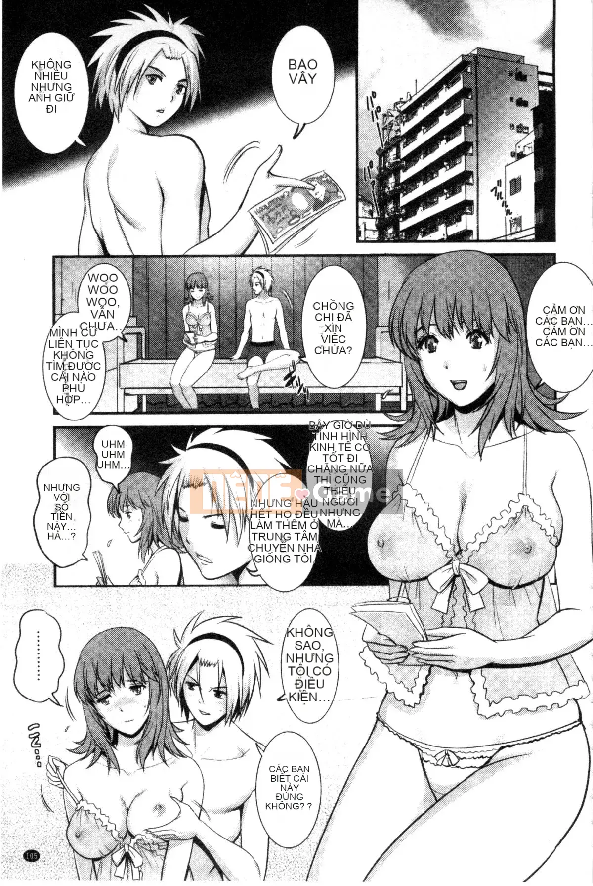 [Kazeteki Koubou][Saigado] Hẹn hò bồi thường cho người vợ trẻ Manaka-san bán thời gian