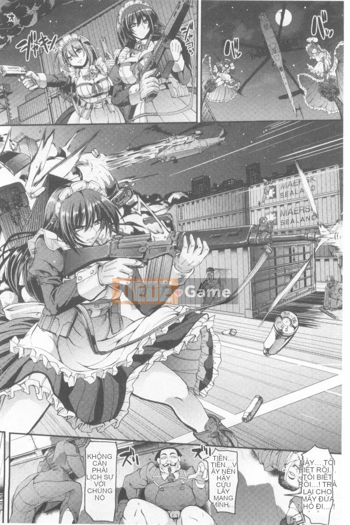 [Arakishi Raiho] Lỗ đút tự do của người giúp việc