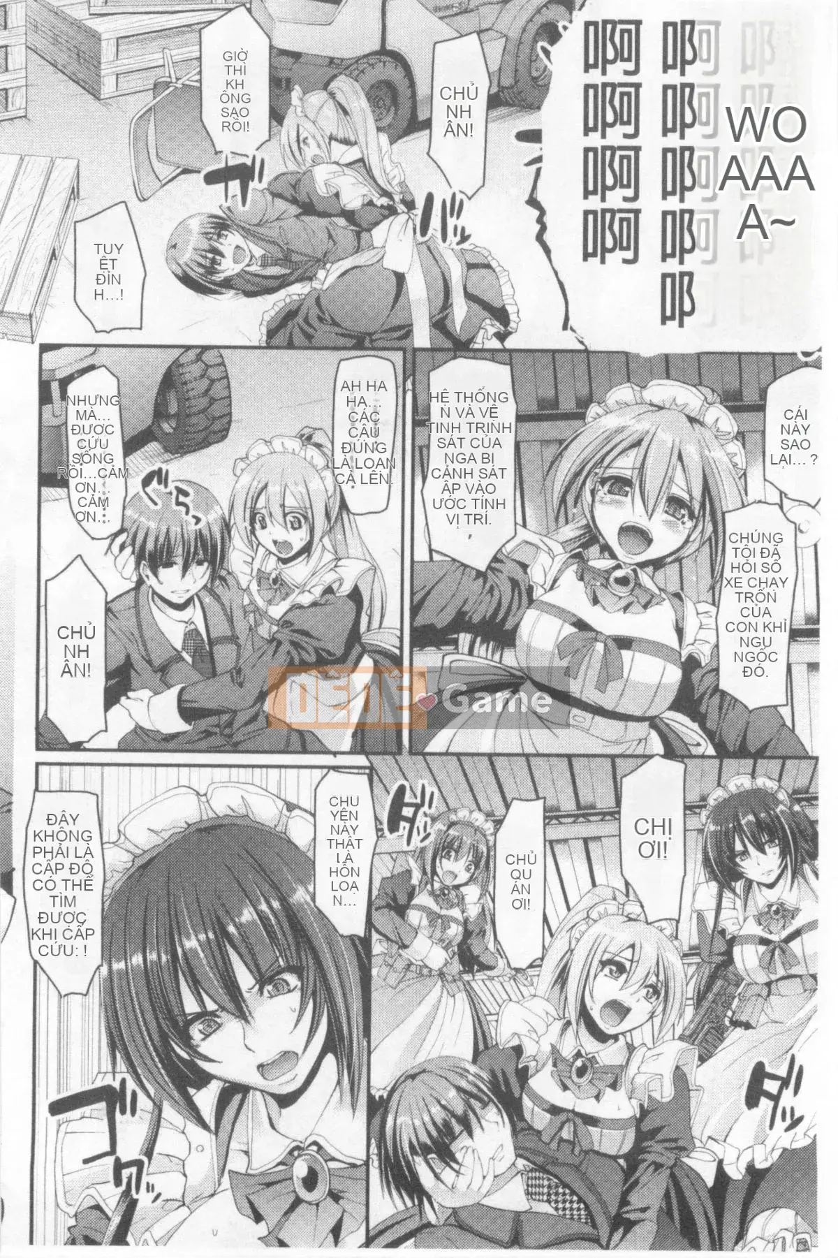 [Arakishi Raiho] Lỗ đút tự do của người giúp việc