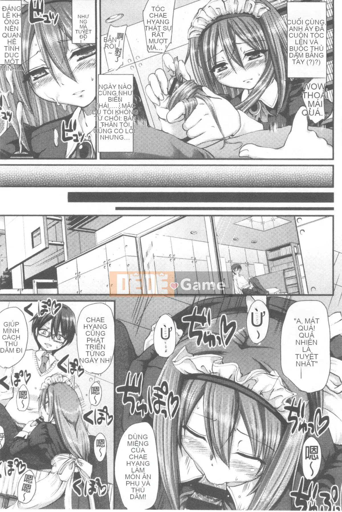 [Arakishi Raiho] Lỗ đút tự do của người giúp việc