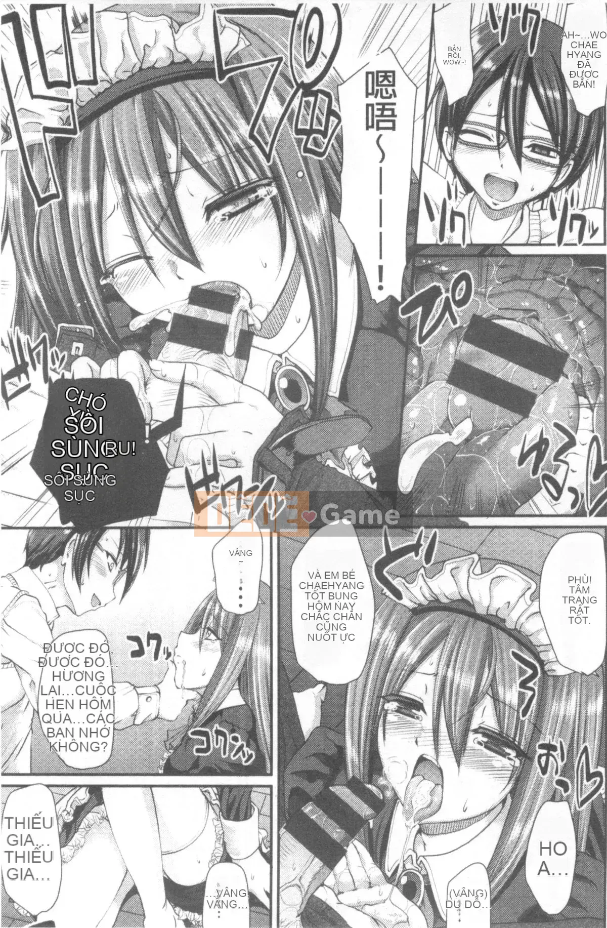 [Arakishi Raiho] Lỗ đút tự do của người giúp việc