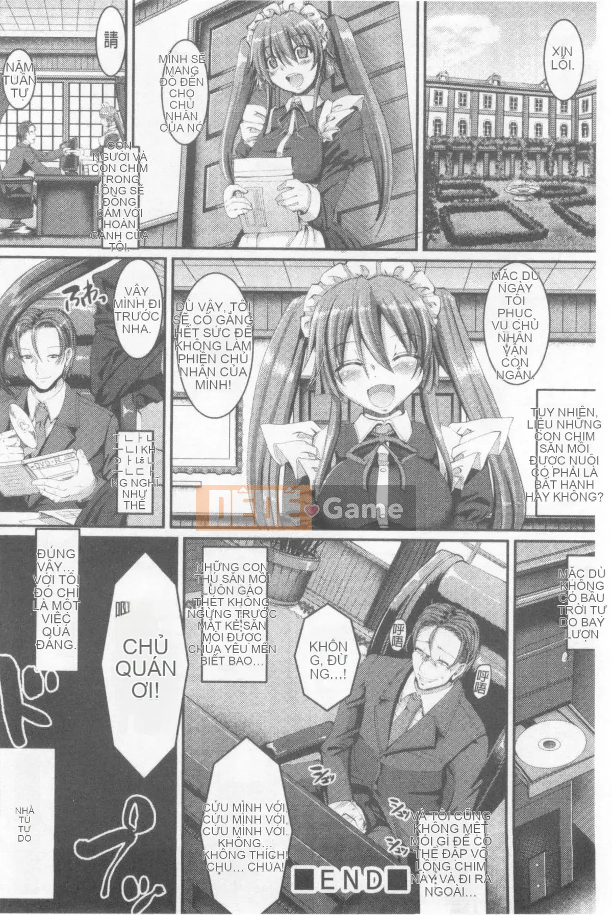 [Arakishi Raiho] Lỗ đút tự do của người giúp việc