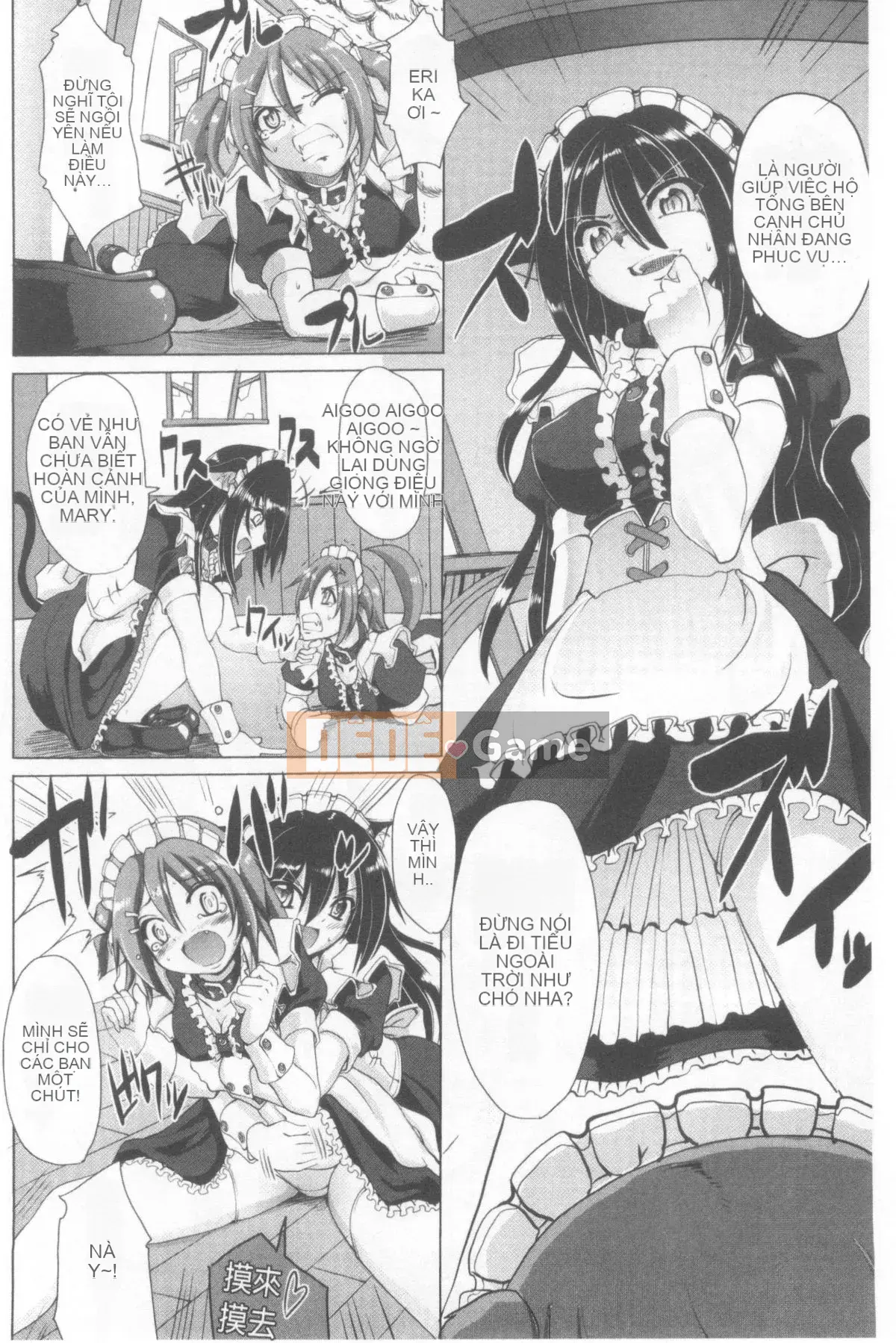 [Arakishi Raiho] Lỗ đút tự do của người giúp việc