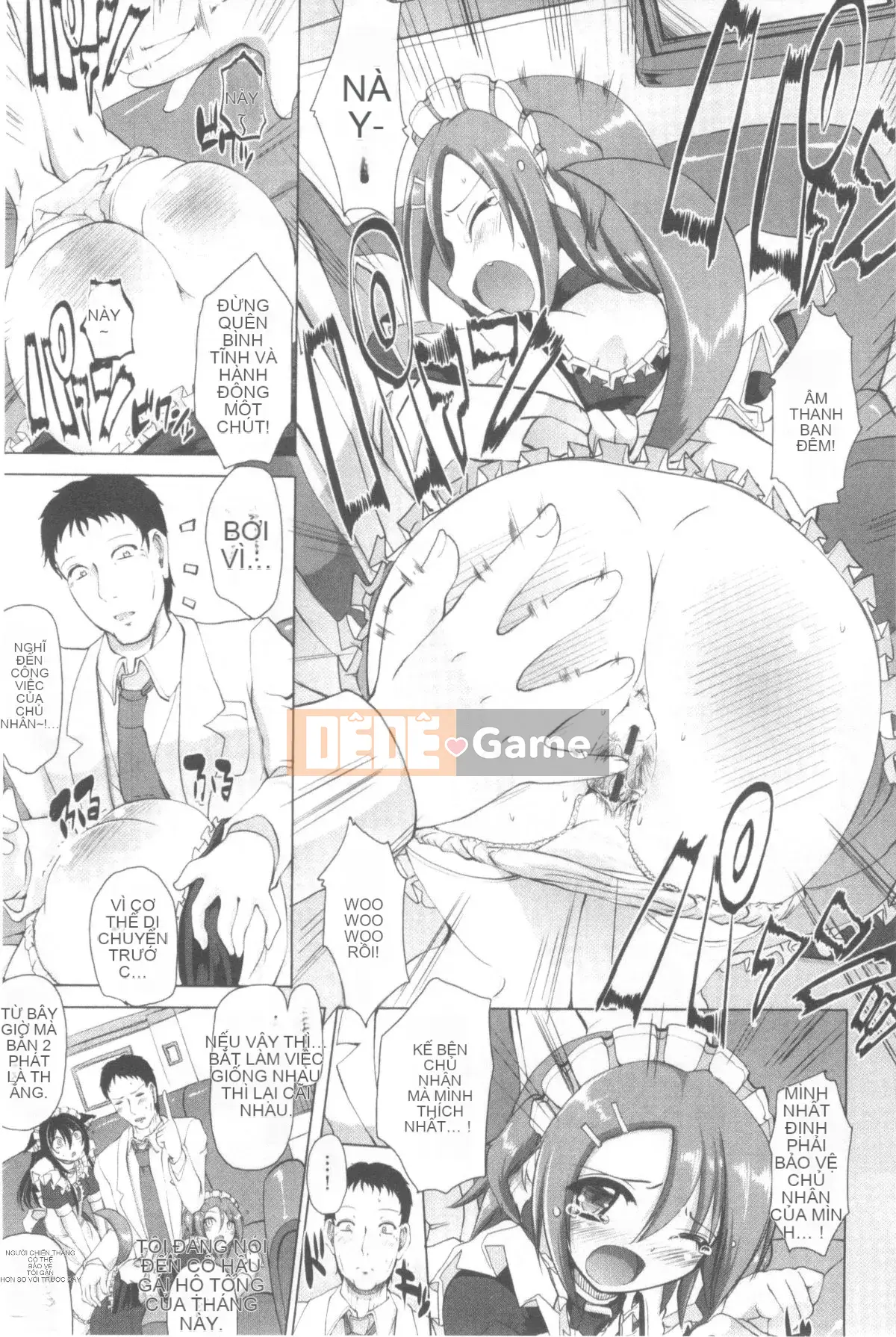 [Arakishi Raiho] Lỗ đút tự do của người giúp việc