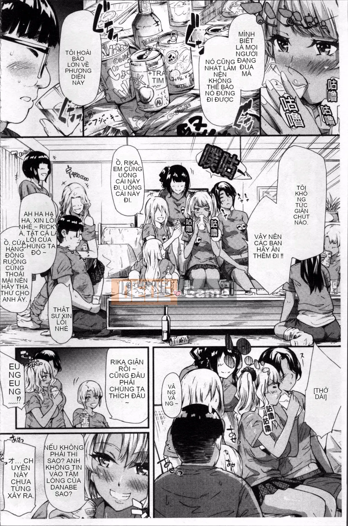 [Nhóm càn quét 4K][Shiki Shojin] Galtomo♡Harlem