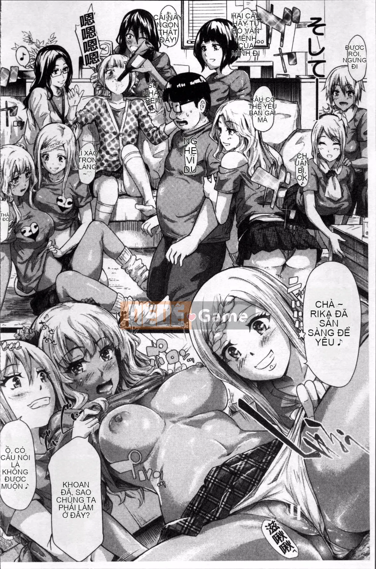 [Nhóm càn quét 4K][Shiki Shojin] Galtomo♡Harlem