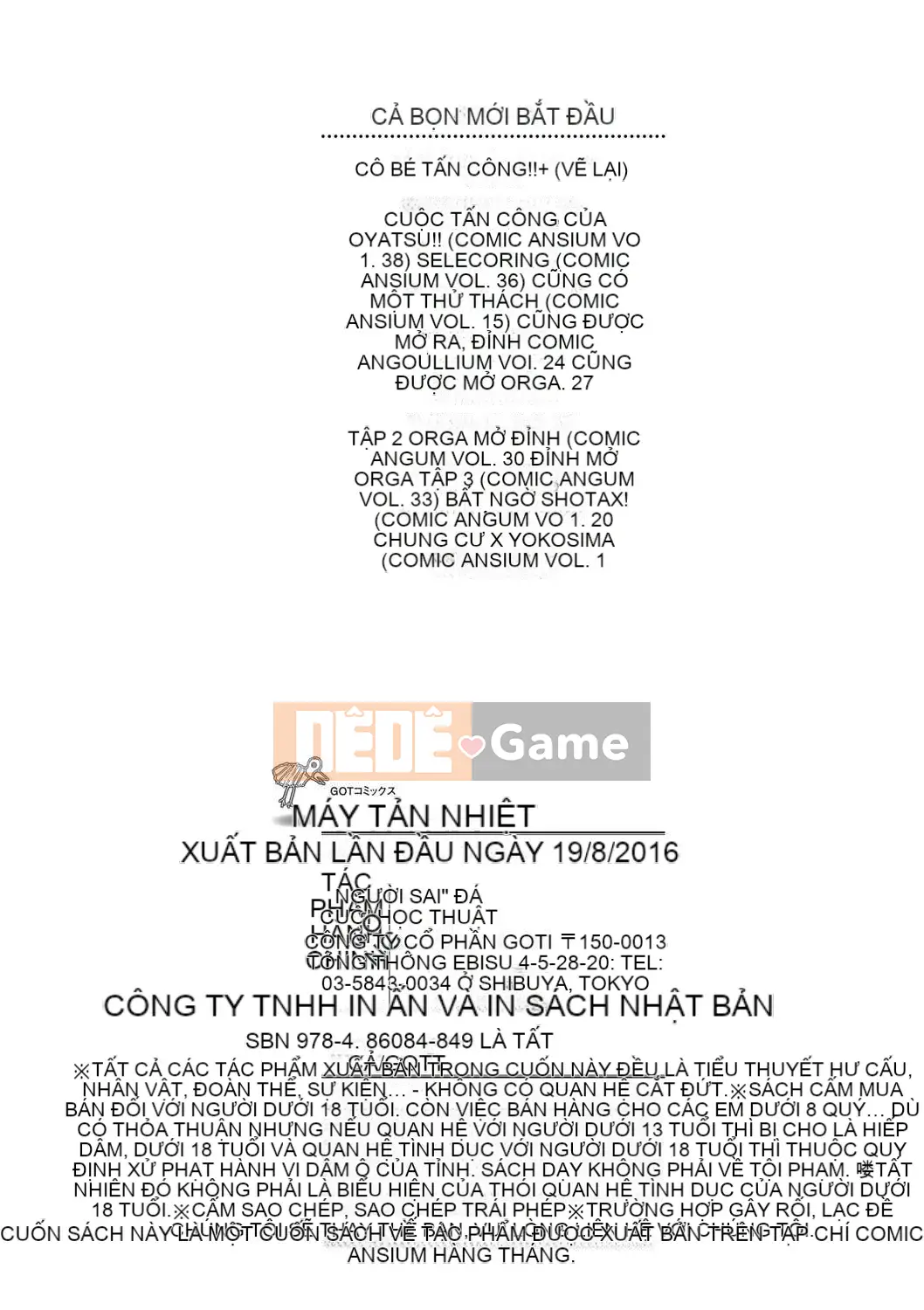 [Batsu] Làm nóng cơ thể