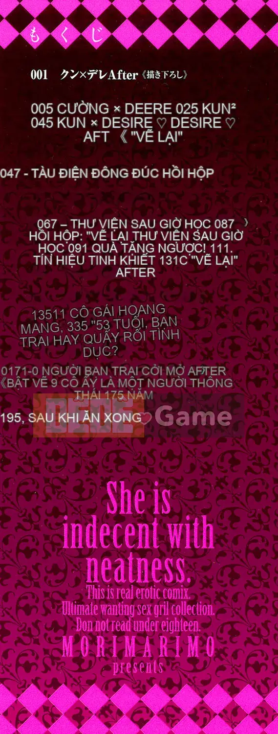 [Kazeteki Koubou][Mori Marimo] Bạn gái ngăn nắp và khiếm nhã