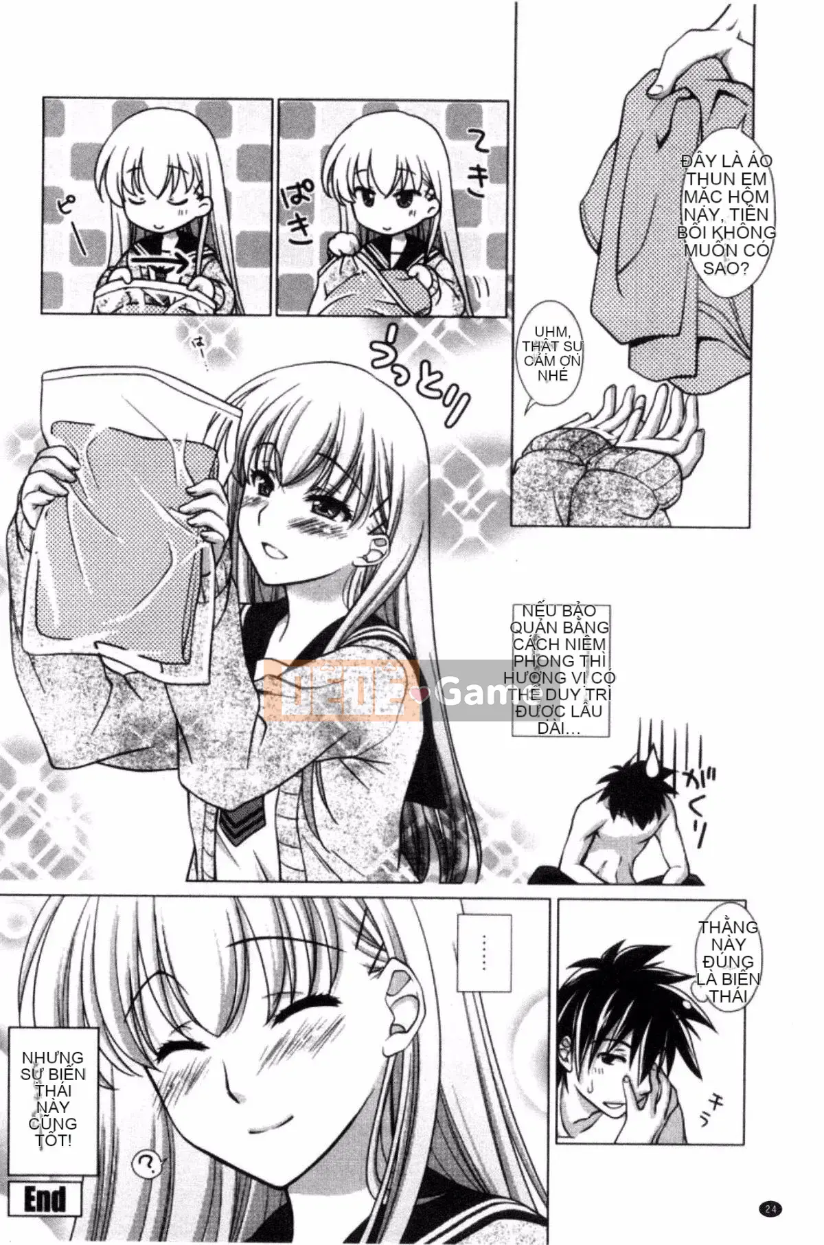 [Kazeteki Koubou][Mori Marimo] Bạn gái ngăn nắp và khiếm nhã