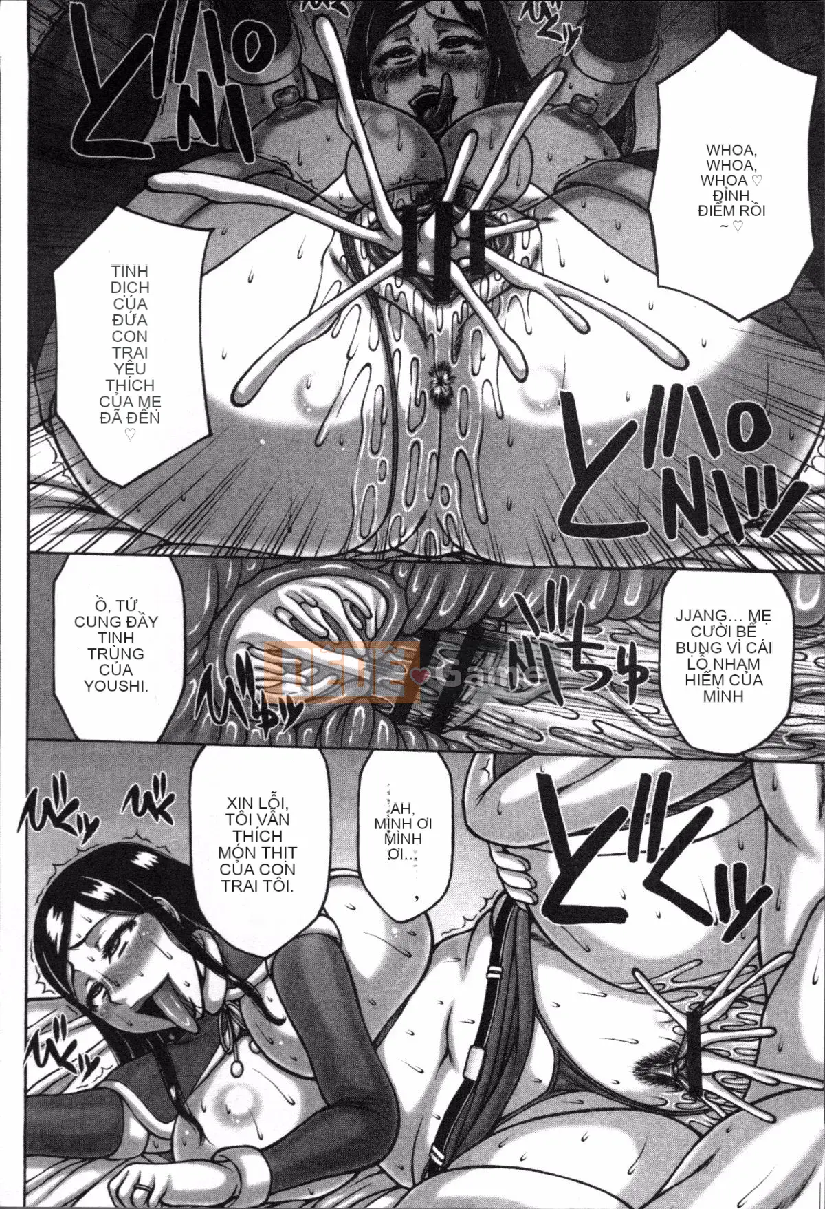 [Nhóm càn quét 4K][Utamaru Sakaki] Khi vợ tôi đầu thú trở về