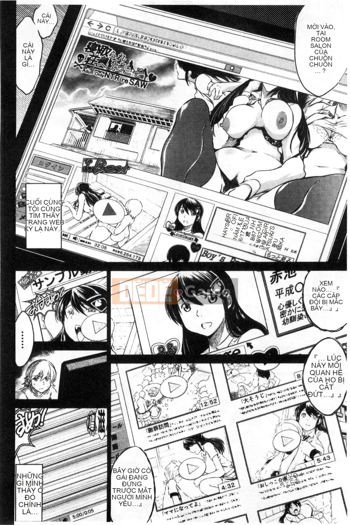 [Kazeteki Koubou][Ryukawa Shin] Netorare-so ~Những người phụ nữ rơi vào bẫy~