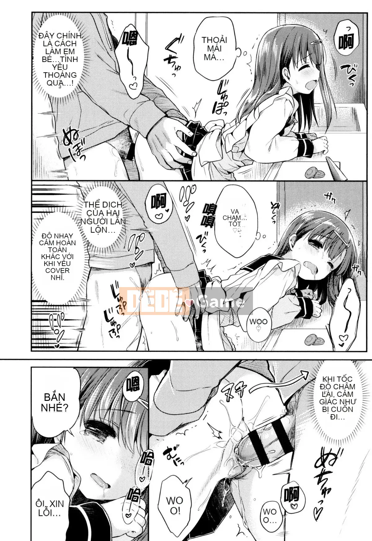 [oo-kun x Kaze x Shinigami Rengo Production][Usajo Mani] Mối tình đầu Ecchi