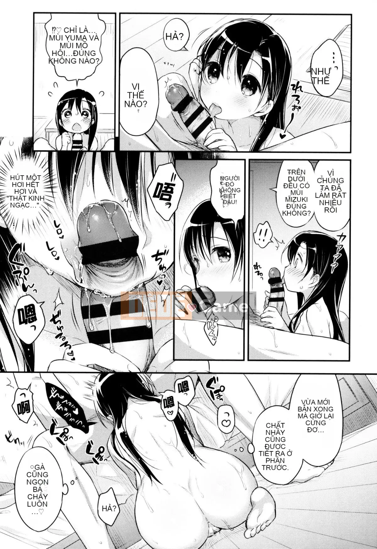 [oo-kun x Kaze x Shinigami Rengo Production][Usajo Mani] Mối tình đầu Ecchi