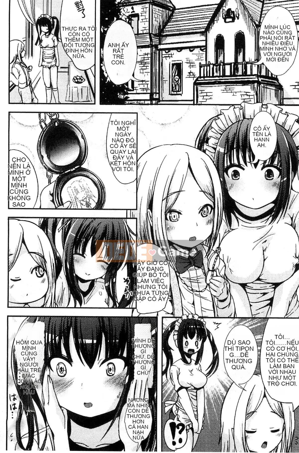 [Kazeteki Koubou][Maruneko] Trance "B" Maid x Morning Woman và Futanari Lady