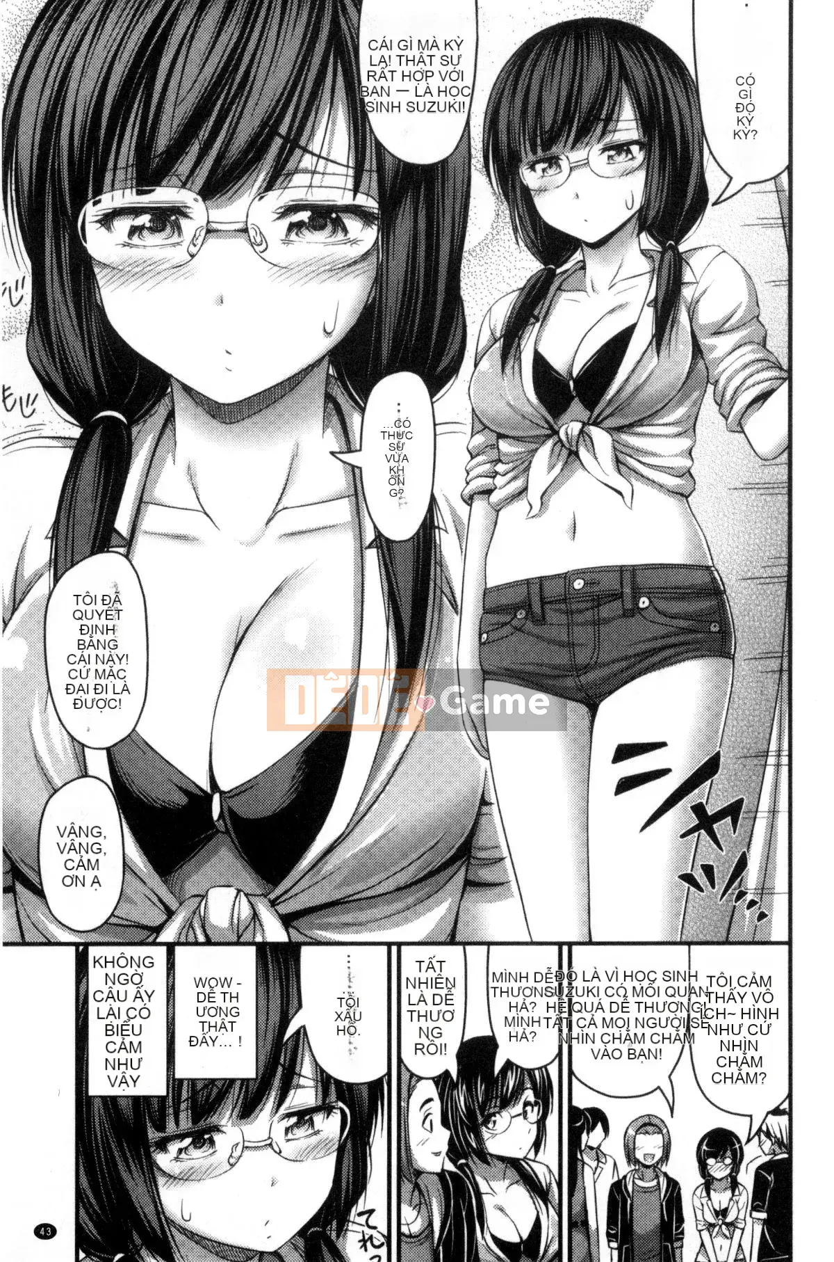 [Kazeteki Koubou][Tiếng ồn] Quần đùi và Màu sắc