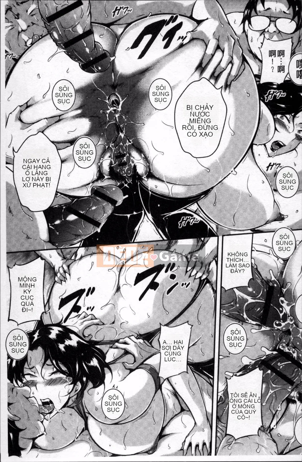 [4K Sousou-gumi][Bitch☆Goigo Star] BBA khiêu dâm ♥ Tuyên bố của trường Doskebe