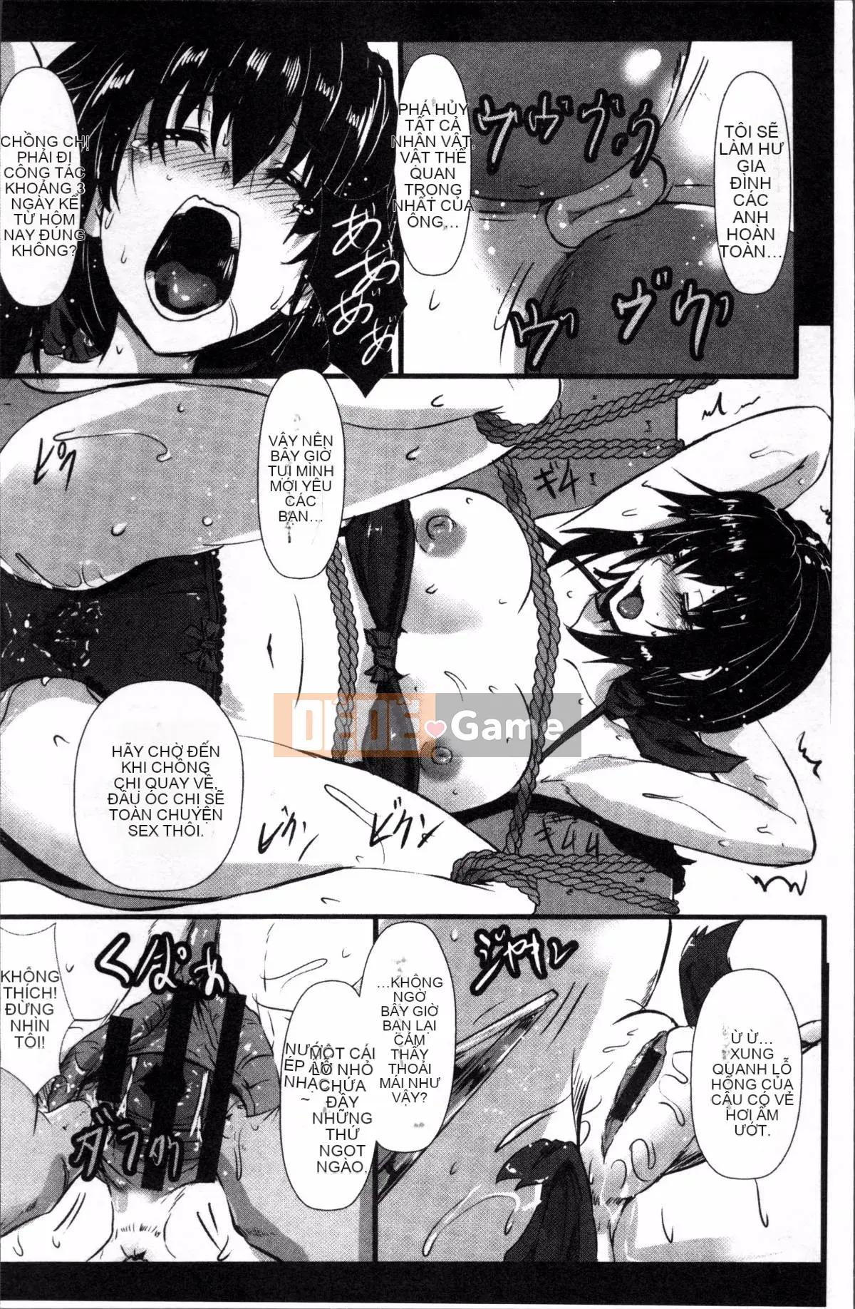 [Nhóm càn quét 4K][Kumoemon] Tù nhân dây thừng