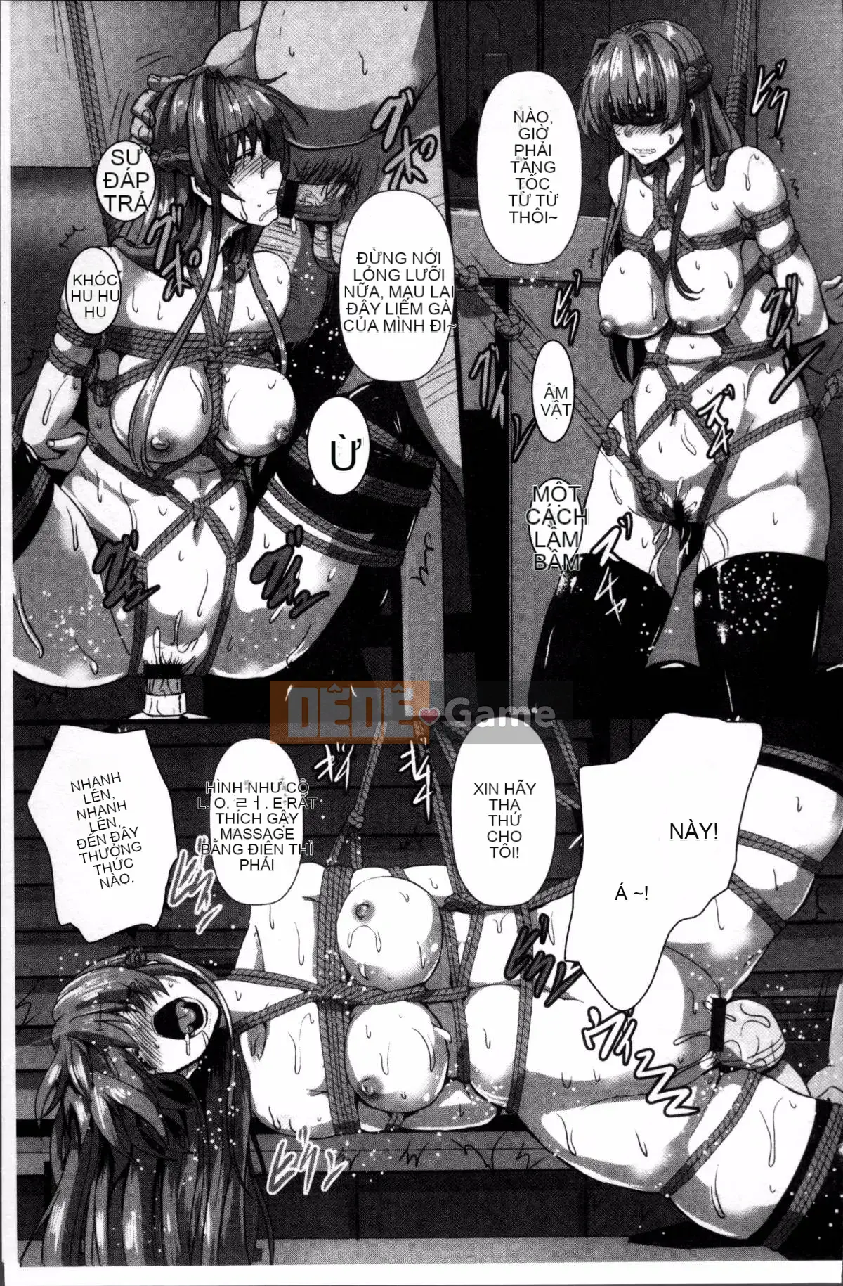 [Nhóm càn quét 4K][Kumoemon] Tù nhân dây thừng