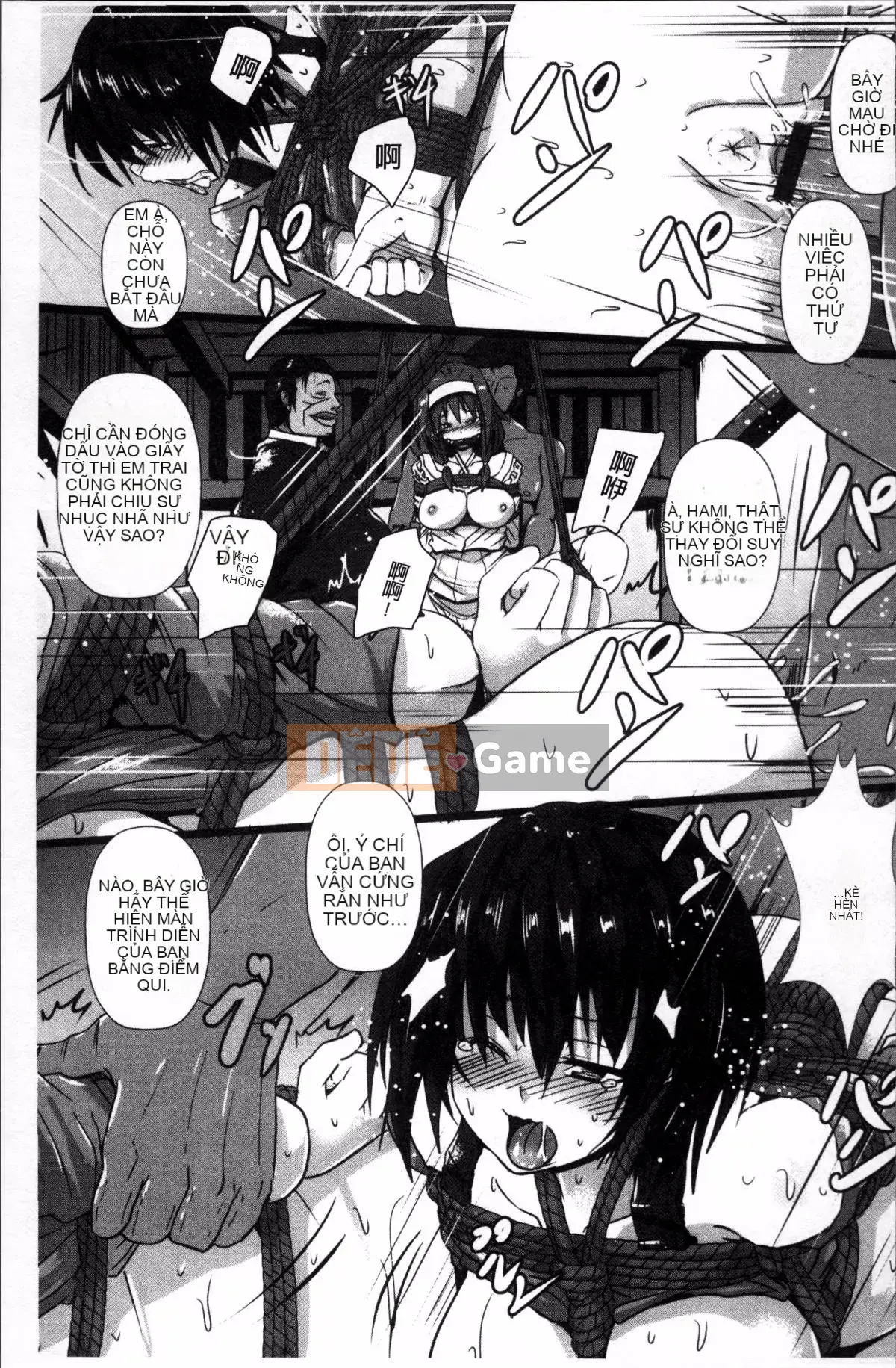 [Nhóm càn quét 4K][Kumoemon] Tù nhân dây thừng