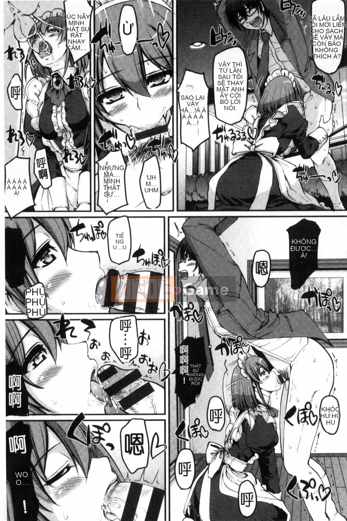 [Kazeteki Koubou][Arakishi Raiho] Full ♥ Service Maid + Toranoana Privilege đầy tinh dịch ♥ Service Slut Mercenary