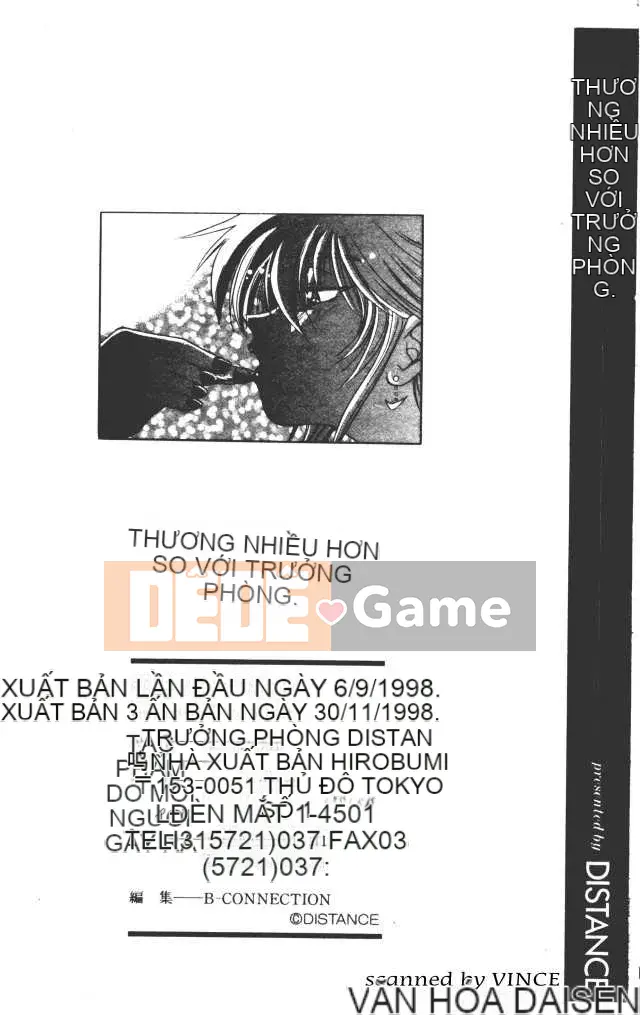 [DISTANCE] Với tình yêu từ giám đốc 1