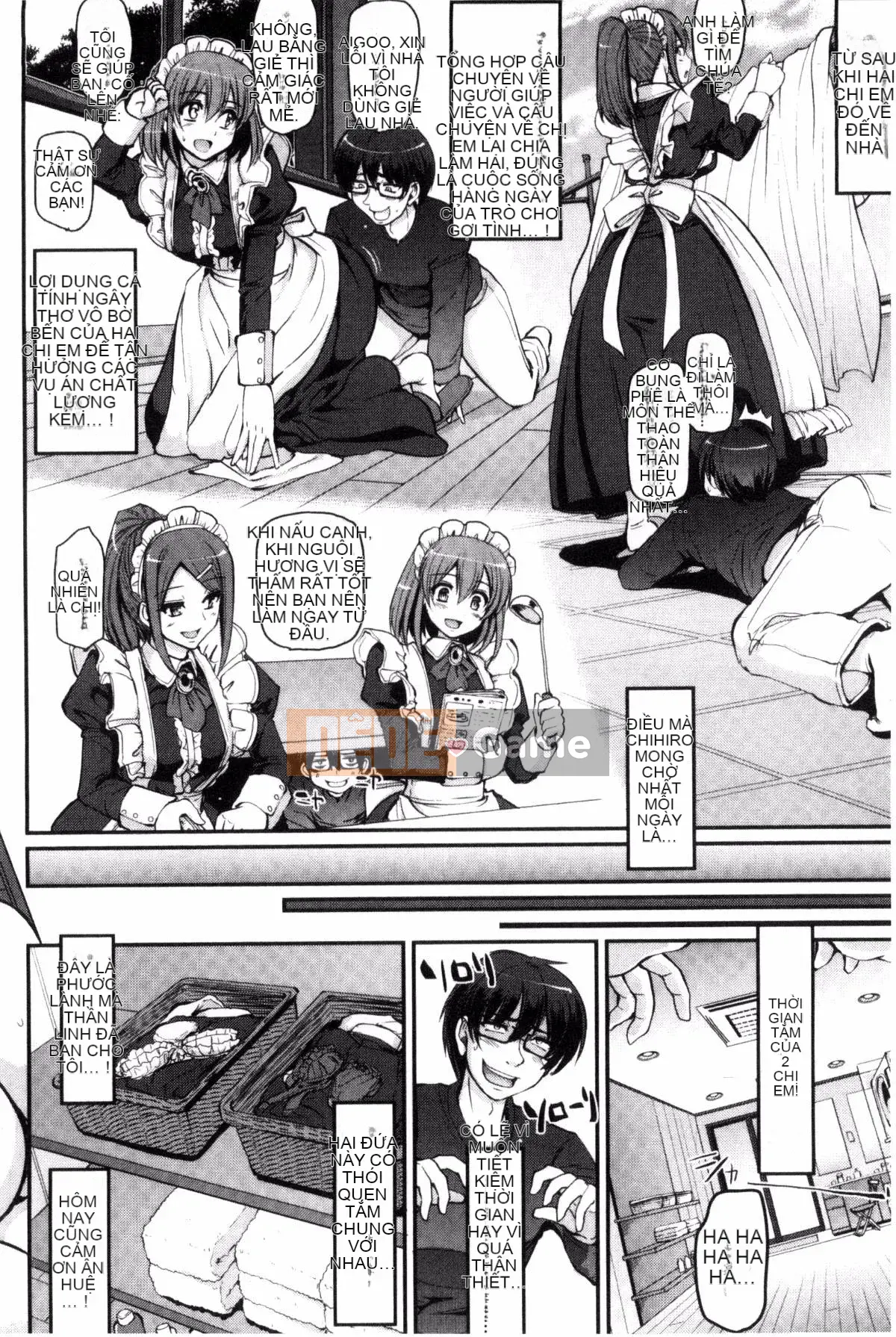 [Arakishi Raiho] Cố gắng hết sức có thể ♡ Người giúp việc của bạn