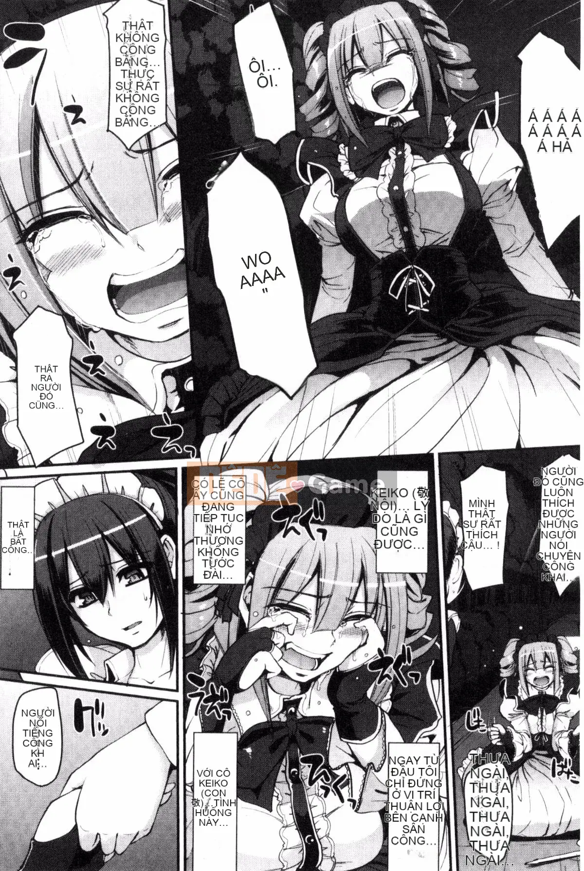 [Arakishi Raiho] Cố gắng hết sức có thể ♡ Người giúp việc của bạn